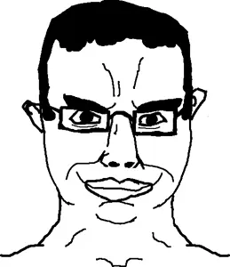 23978 - soybooru.com - chudjak chudjak_front closed_mouth hair looking_at_you smile smug soyjak template.png