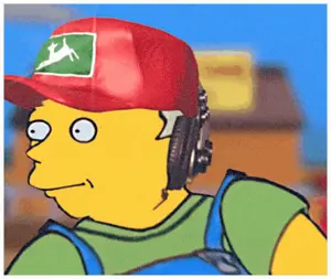 120921 - soybooru.com - animated bop cap clothes hair hands hat headbanging headphones last_post last_post_although_op_is_not_permabanned not_oc smirk smug sneed sneed's_feed_and_seed the_simpsons.gif