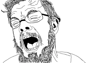 267054 - soybooru.com - beard front_view glasses looking_to_the_right odysseus odysson open_mouth original_content soying the_odyssey.png