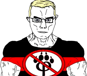 58326 - soybooru.com - anti_furry anti_furry blonde_hair blue_eyes chudjak chudjak_front closed_mouth hair looking_at_you muscular_chud smile.png