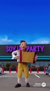 262879 - soybooru.com - accordion ai_generated bowtie brown_eyes brown_hair building car clothes explosion hair lazytown no_beard open_eyes parking_lot server shartyclitty shoe shopping_cart short_hair singing sora.mp4